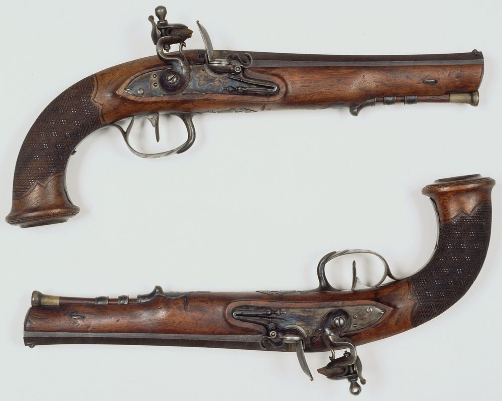 Vuursteenpistool van jhr J.C.G. Fabricius van Leyenburg (before 1881) by anonymous