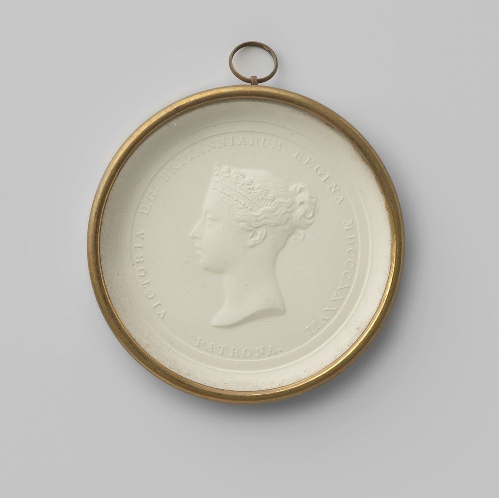 Victoria, koningin van Groot-Britannie en Ierland (1837) by Gottfried Eichler