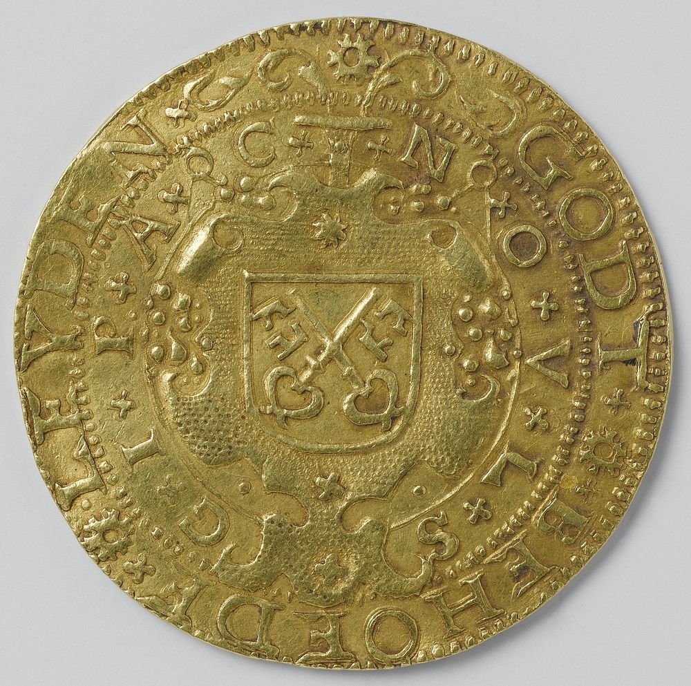 Twelve emergency coins from Dutch cities (1574) by anonymous
