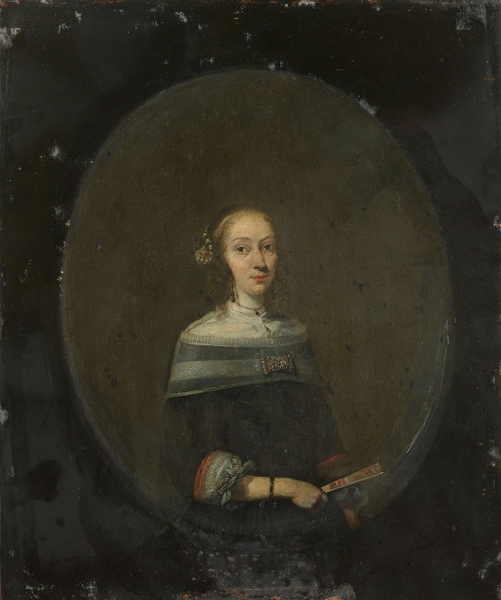 Portrait of a Woman (1640 - 1681) by Gerard ter Borch II