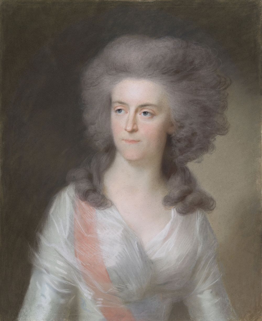 Frederika Sophia Wilhelmina (Wilhelmina; 1751-1820), prinses van Pruisen. Echtgenote van prins Willem V (1785 - 1795) by…
