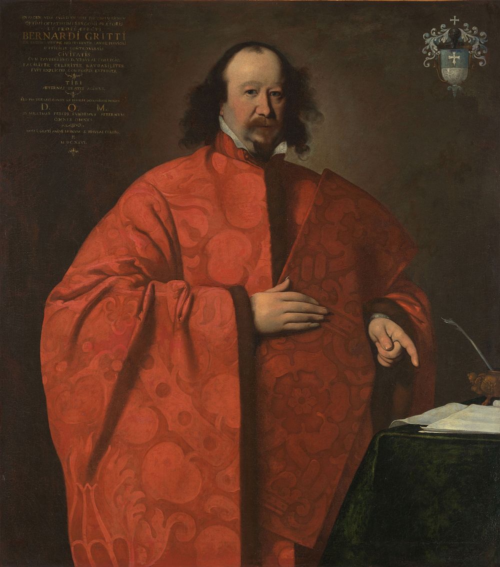 Bernardo Gritti, Proprefect of Bergamo (1646) by Carlo Ceresa