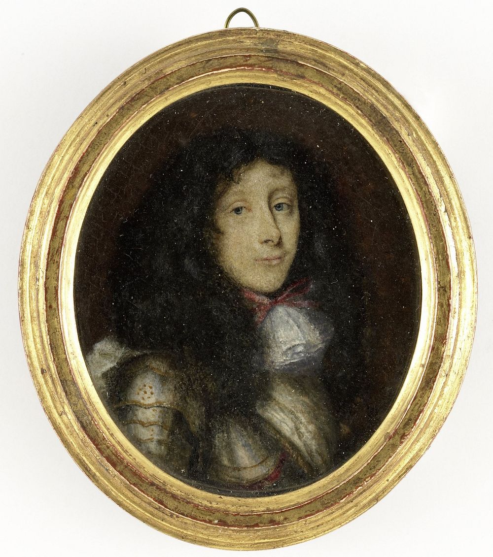 Portret van een man (1665 - 1685) by anonymous