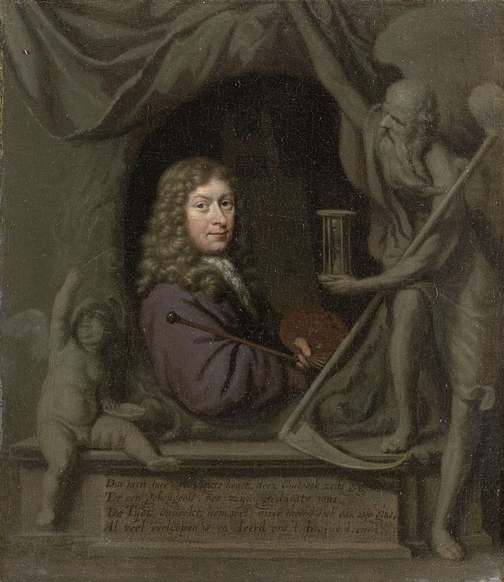 Self-Portrait (1685) by Michiel van Musscher