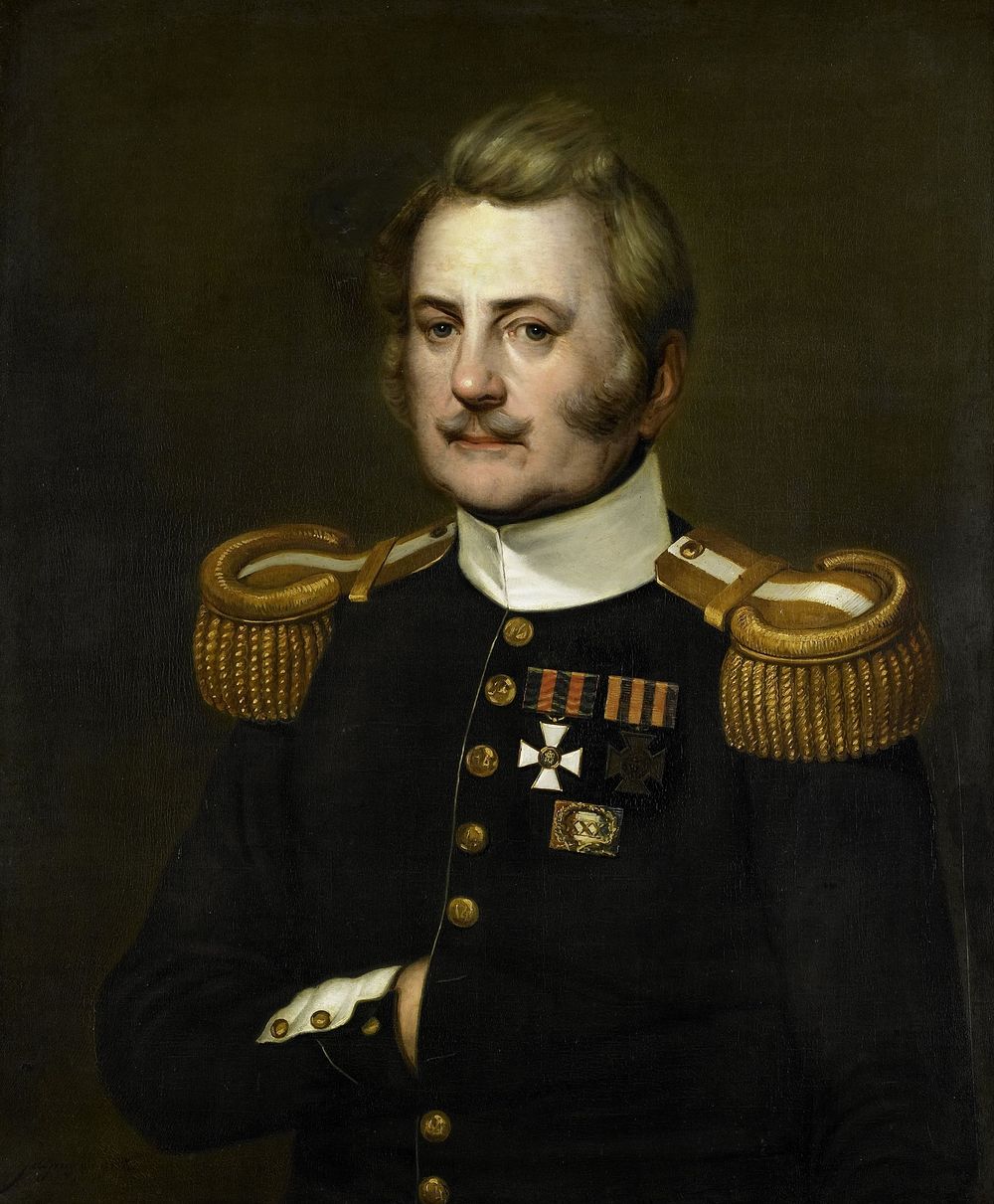 J. D. B. Wilkens, Lieutenant Colonel in the Infantry (1837) by Jurjen de Jong