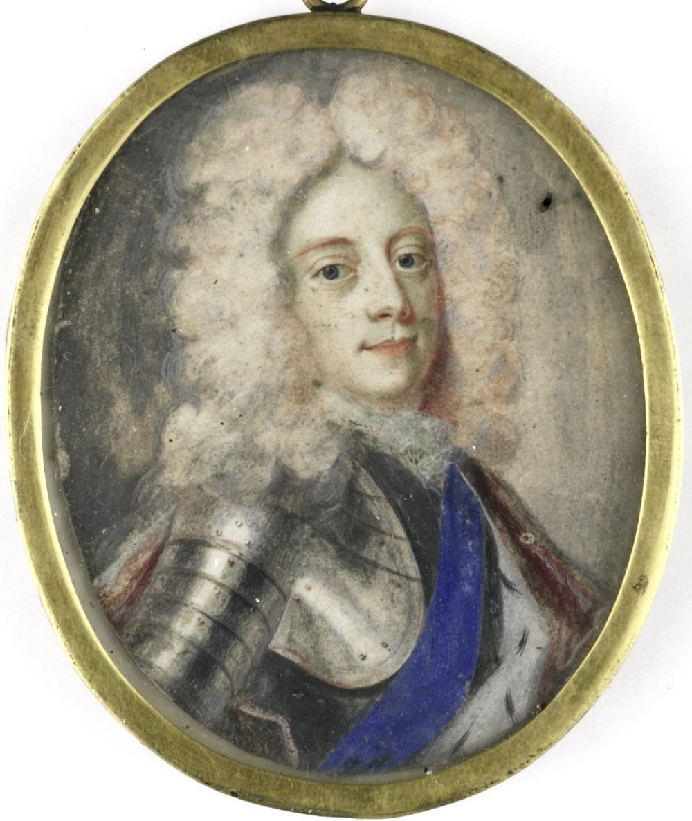 Portrait of George II (1683-1760), King of England (1706) by Benjamin Arlaud