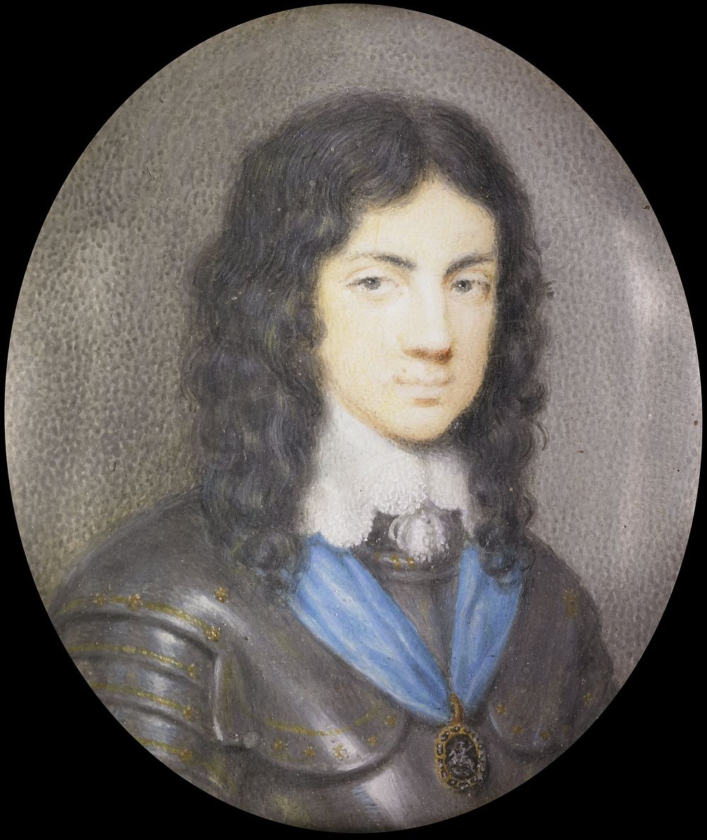 Karel II (1630-85), de latere koning van Engeland, als jongeman (1645 - 1655) by anonymous and Samuel Cooper