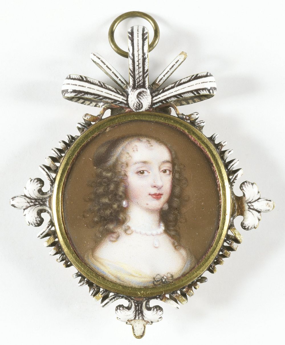Mary Stuart (1631-1660), Consort of William II (c. 1645 - c. 1650) by Jean Petitot le vieux, anonymous and Gilles Légaré