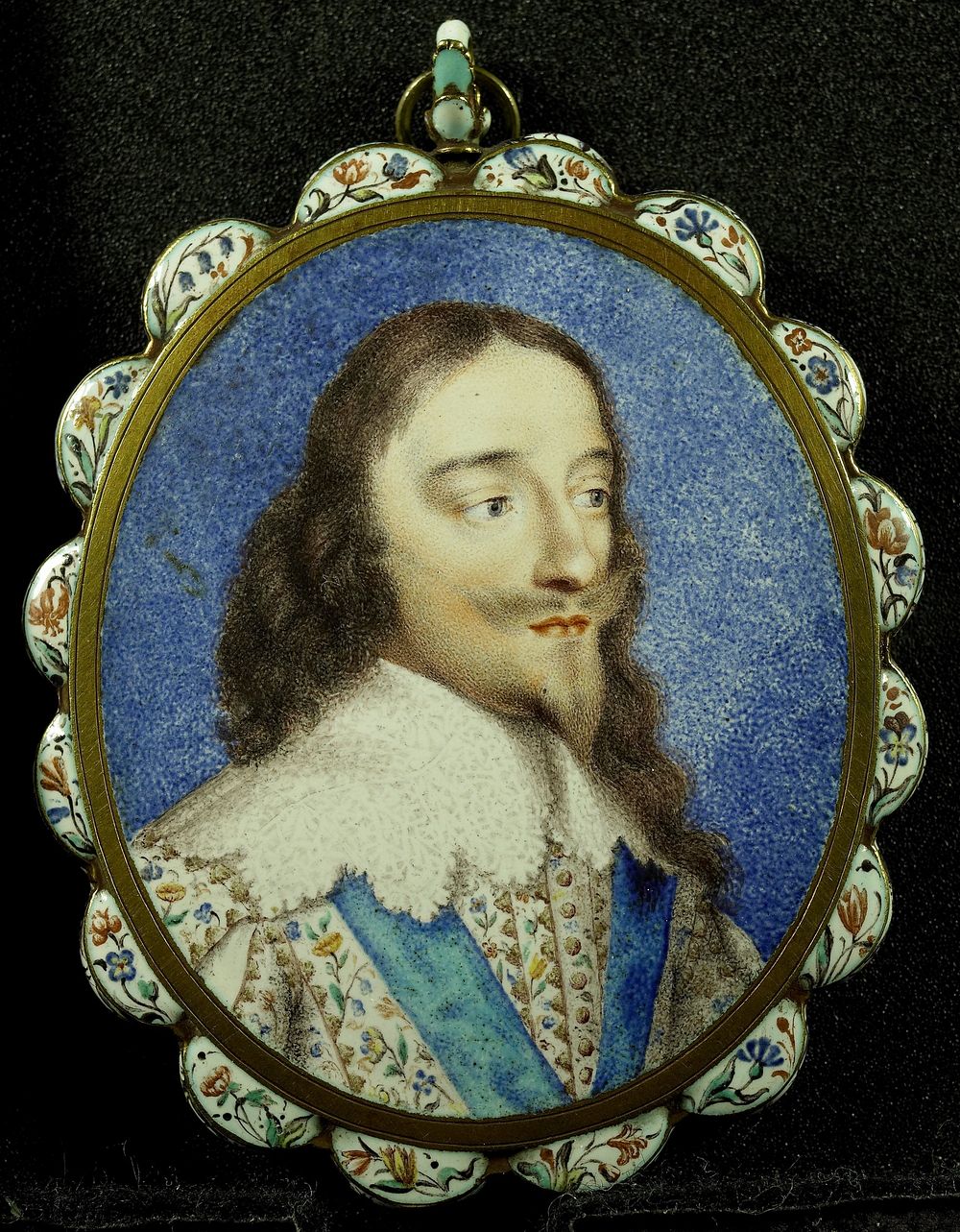 Karel I (1600-49), koning van Engeland (1636) by Henri Toutin