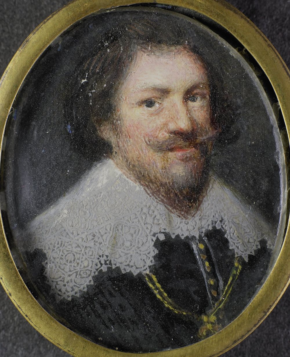 Portret van een man (1635) by anonymous