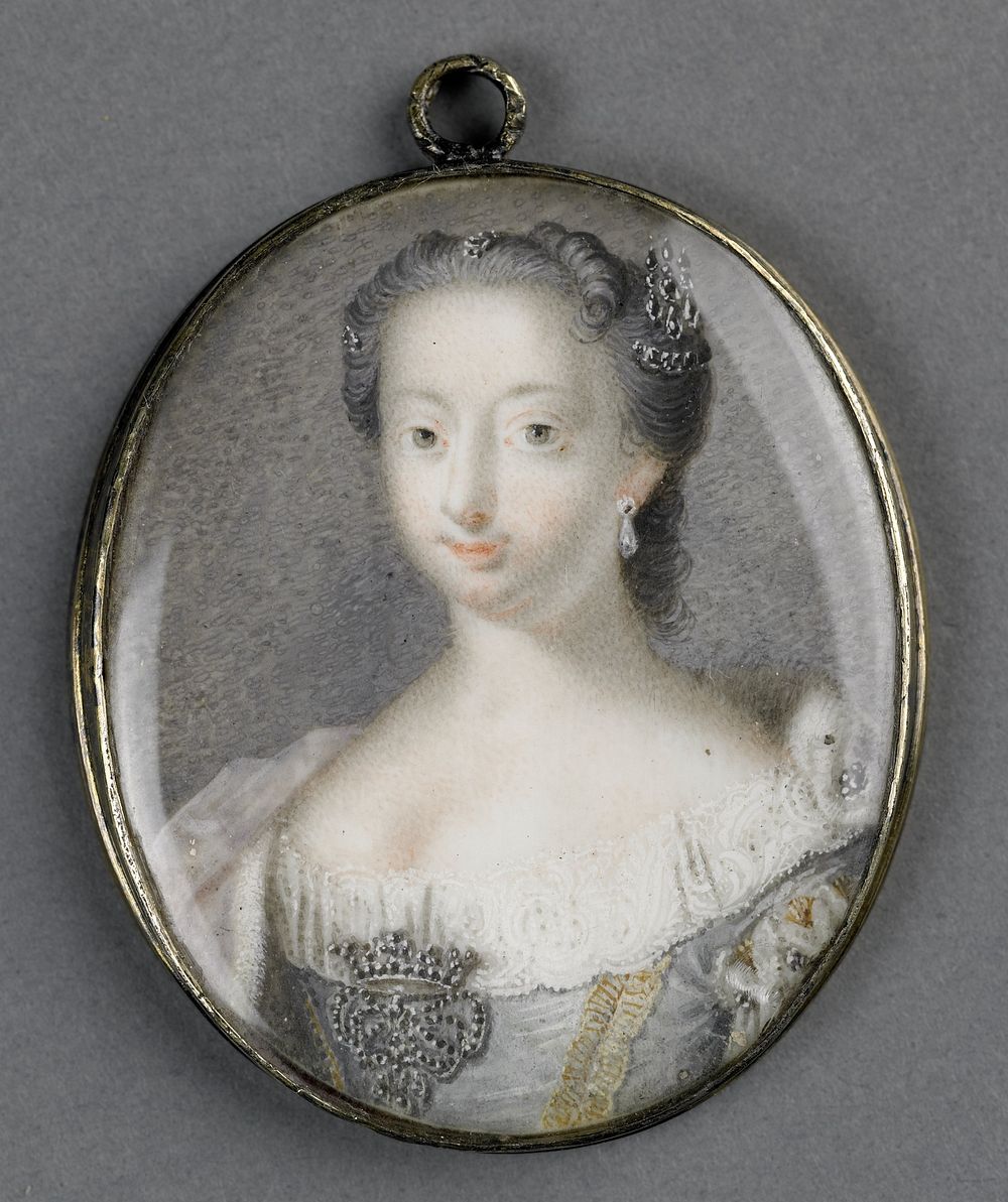 Anna van Hannover (1709-59). Echtgenote van prins Willem IV (1753 - 1760) by Gerrit Kamphuysen, anonymous and Johann…