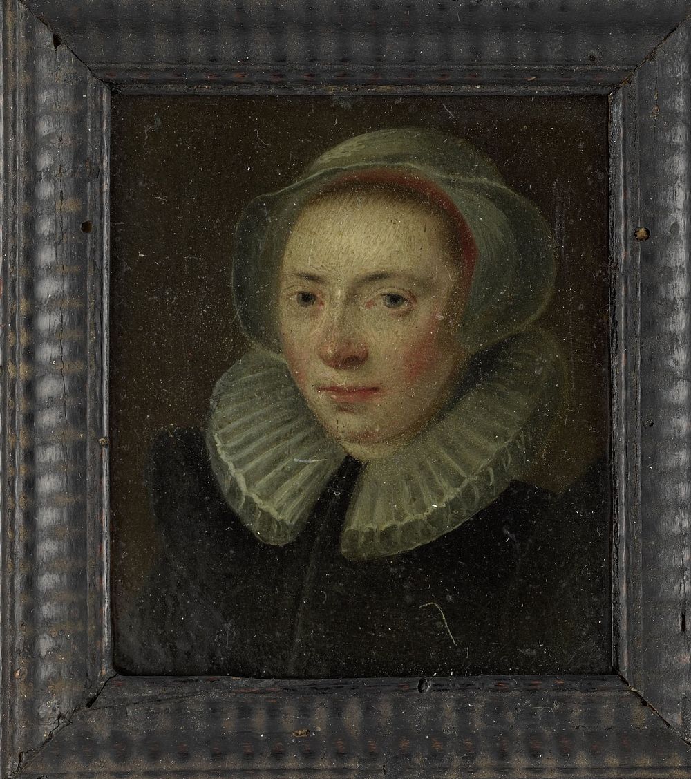 Portrait of a young Woman (c. 1590) by anonymous