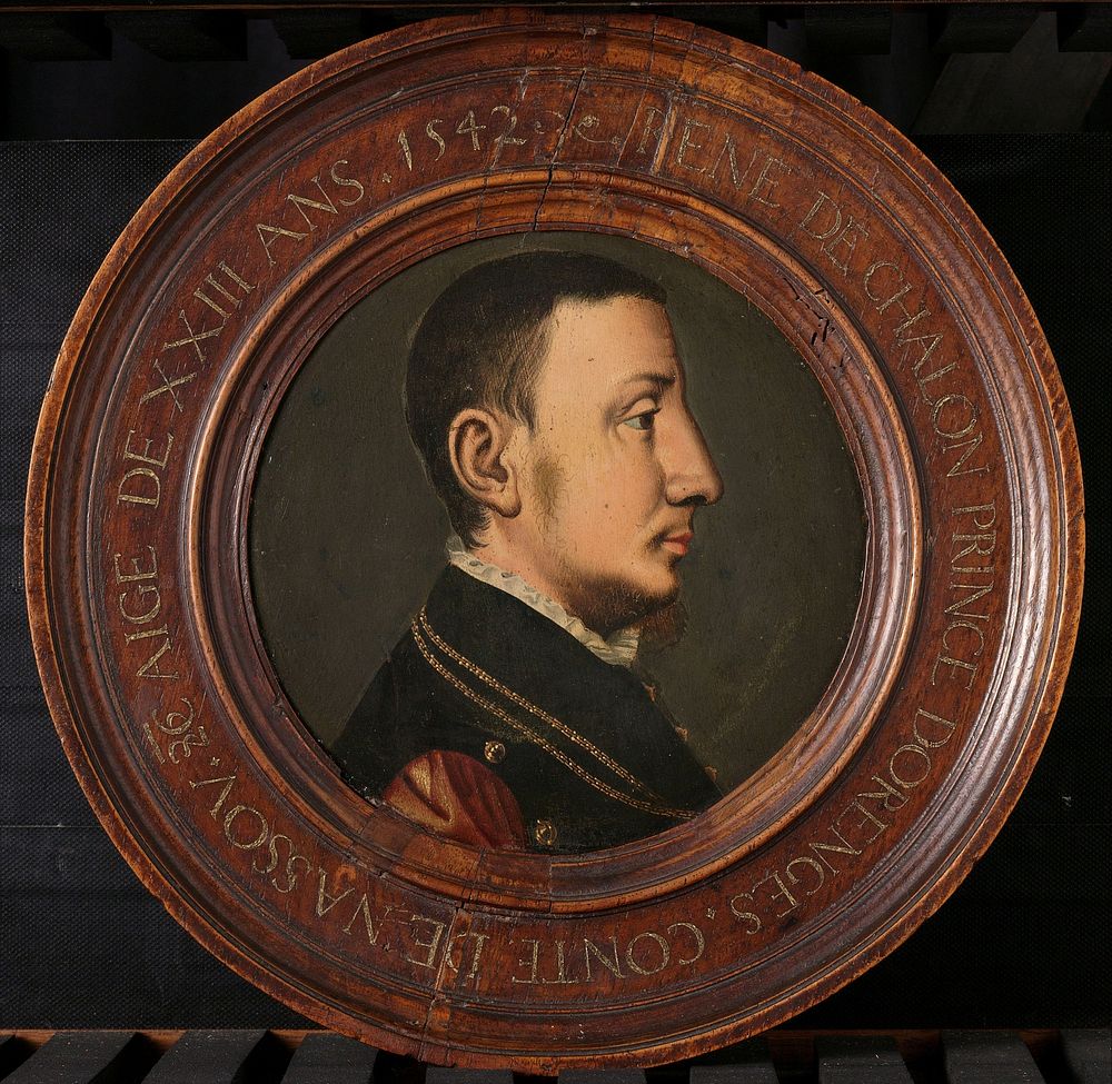 Portrait of René de Chalon (c. 1519-1544), Prince of Orange (after 1542) by Jan van Scorel and anonymous