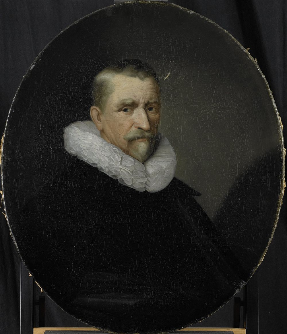 Portrait of Cornelis Jansz Hartigsvelt, Director of the Rotterdam Chamber of the Dutch East India Company, elected 1639…