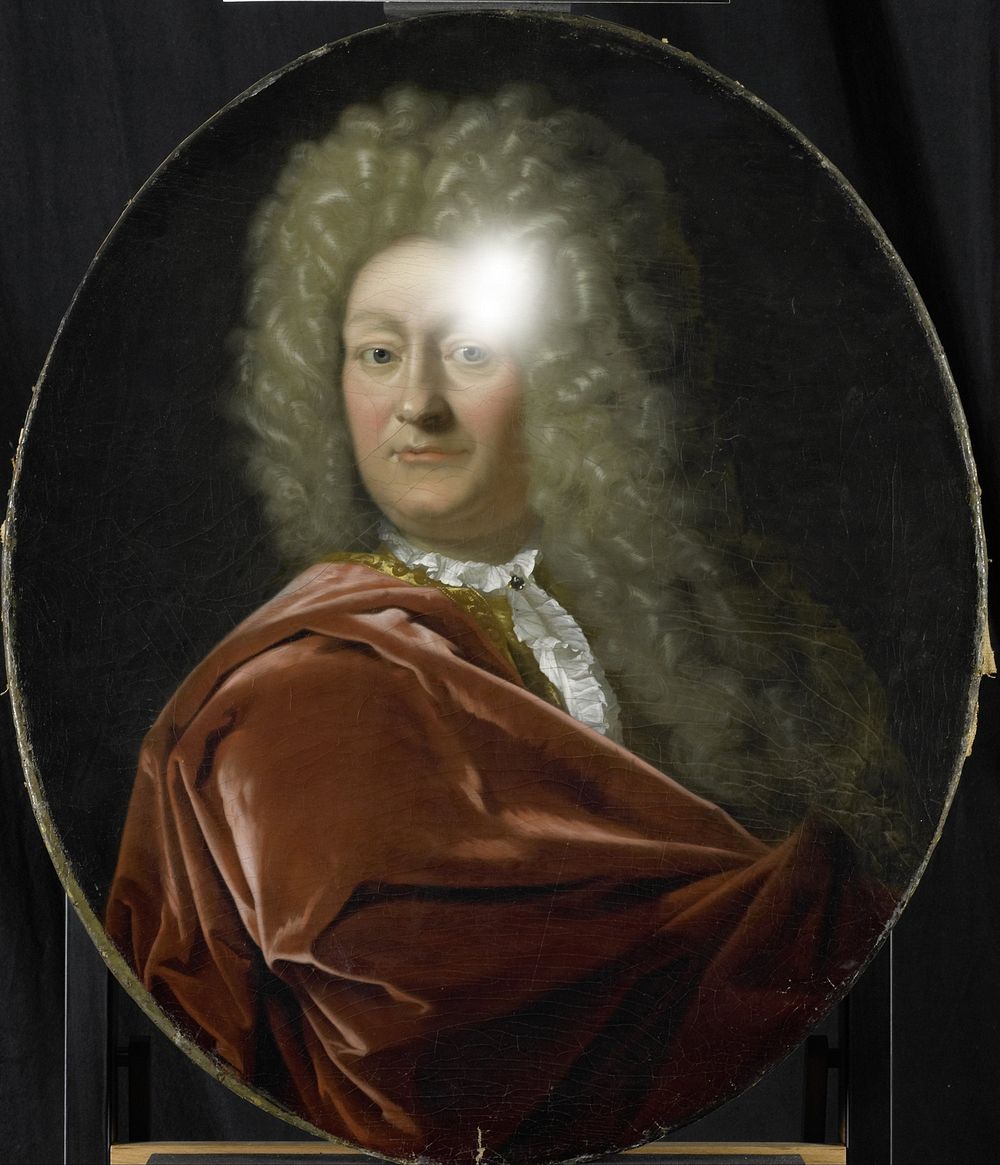 Portrait of Adriaen Paets, Director of the Rotterdam Chamber of the Dutch East India Company, elected 1703 (1703 - 1722) by…
