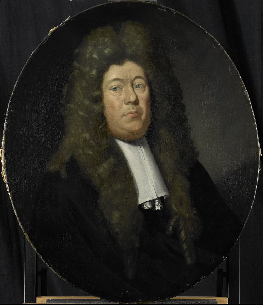 Portrait of Adriaen Paets, Director of the Rotterdam Chamber of the Dutch East India Company, elected 1668 (1695 - 1722) by…