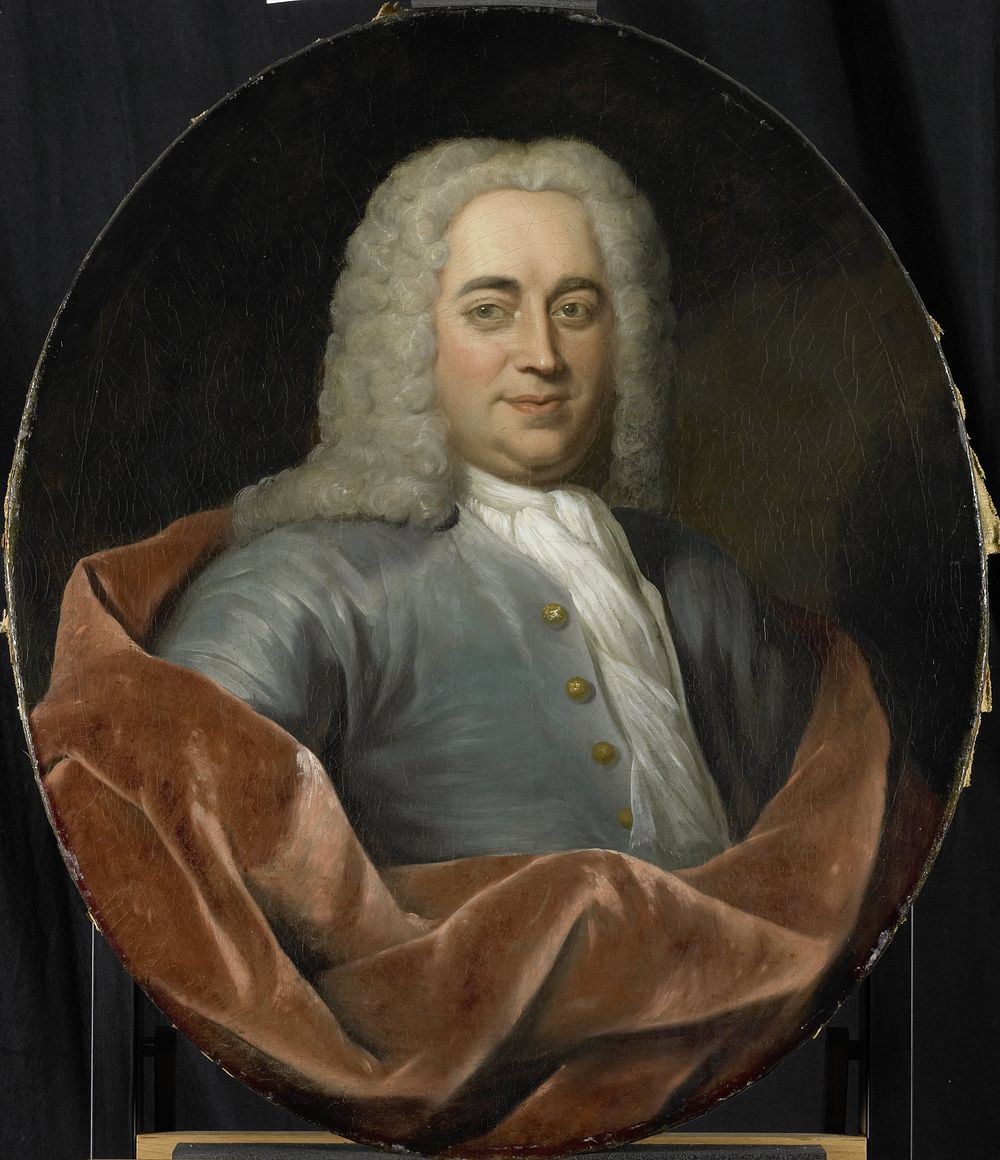 Portrait of Walter Senserff, Director of the Rotterdam Chamber of the Dutch East India Company, elected 1731 (1731 - 1772)…