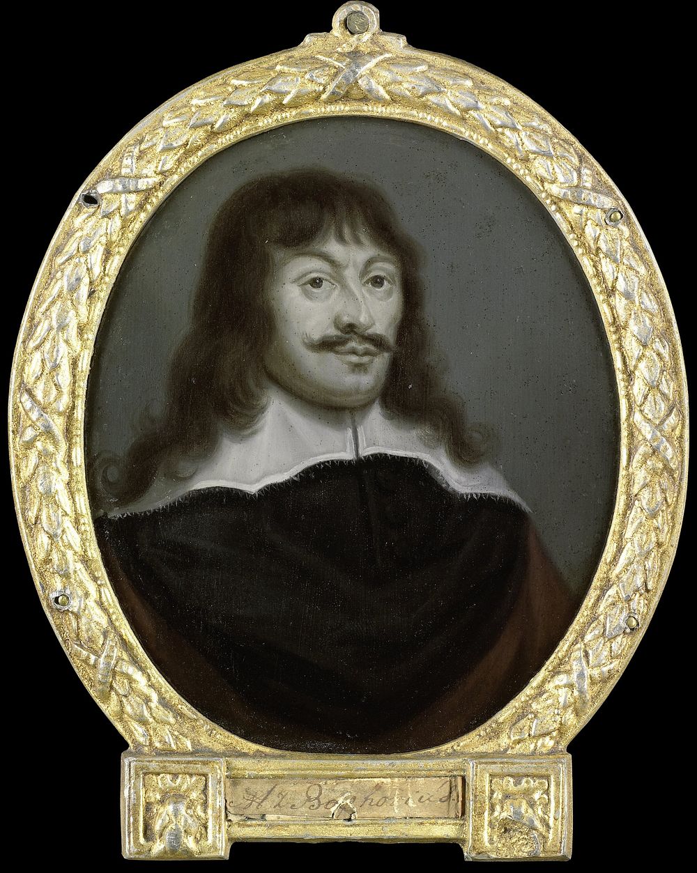 Portrait of Marcus Zuërius van Boxhorn, Historian and Professor at Leiden (1700 - 1732) by Arnoud van Halen and Jonas…