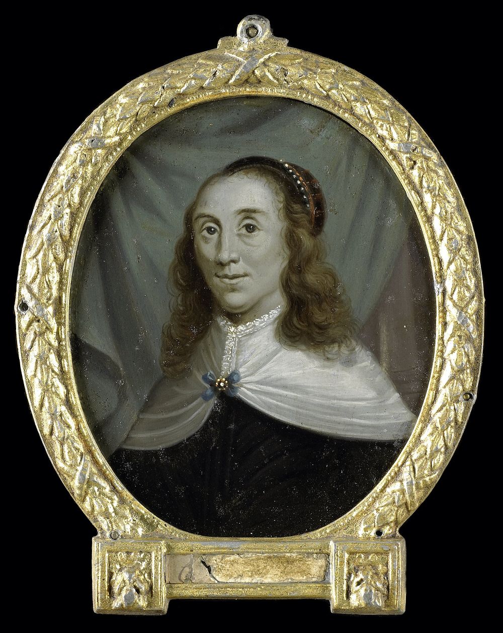 Portrait of Sibylle van Griethuysen, Poet in Groningen (1700 - 1732) by Arnoud van Halen and Jacob van Meurs