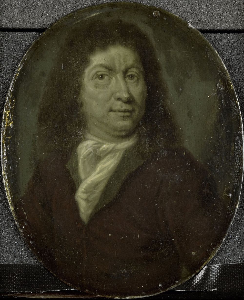 Portrait of Andries Pels, Dramatic Poet in Amsterdam (1700 - 1732) by Arnoud van Halen