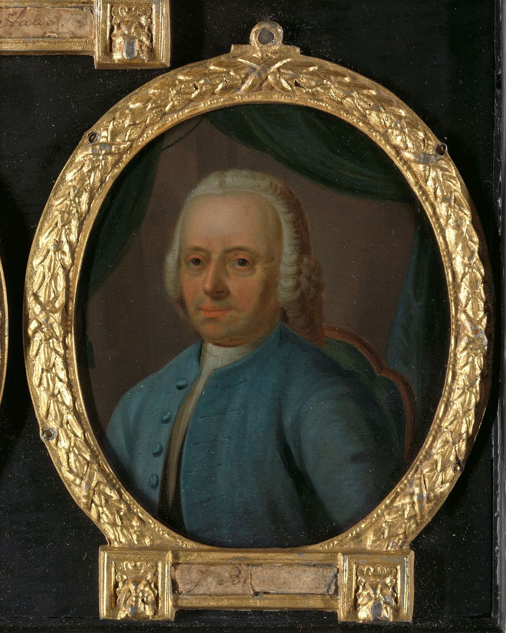 Portrait of Joannes Badon, Poet from Vlaardingen (1732 - 1771) by Nicolaas Reyers