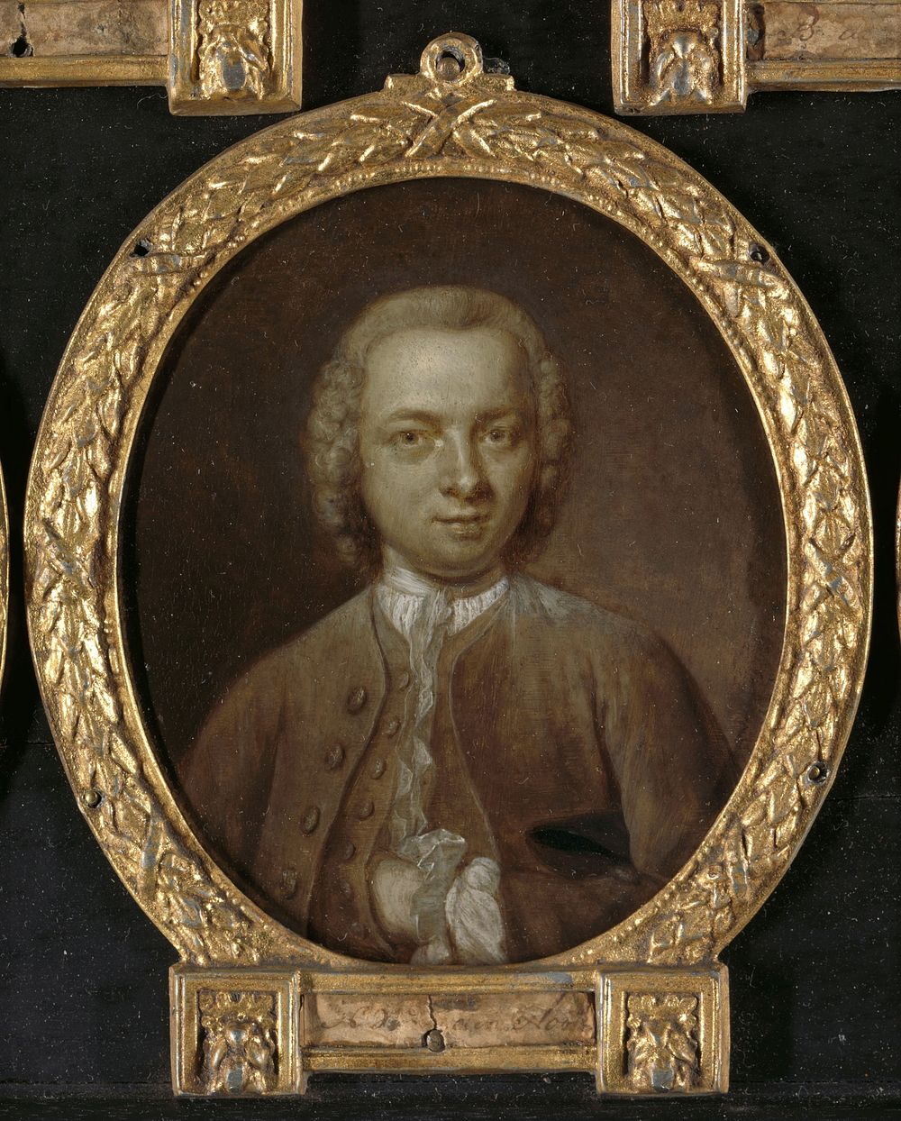 Portrait of Nicolaas Willem op den Hooff, Physician and Translator in Amsterdam (1732 - 1771) by Jan Maurits Quinkhard