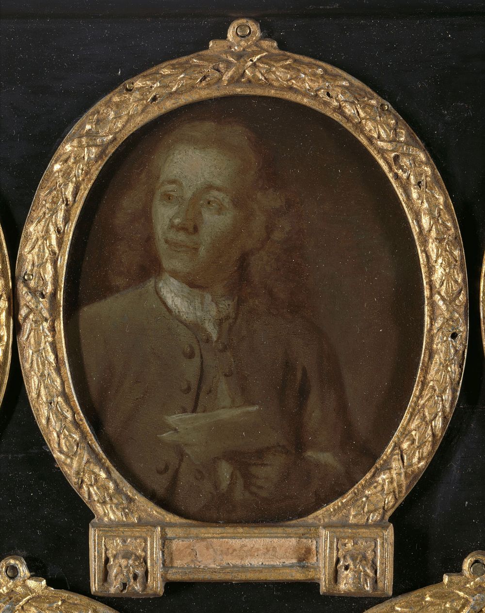 Portrait of Abraham Haen the Younger, Draftsman, Etcher and Poet in Amsterdam (1732 - 1771) by Jan Maurits Quinkhard and…