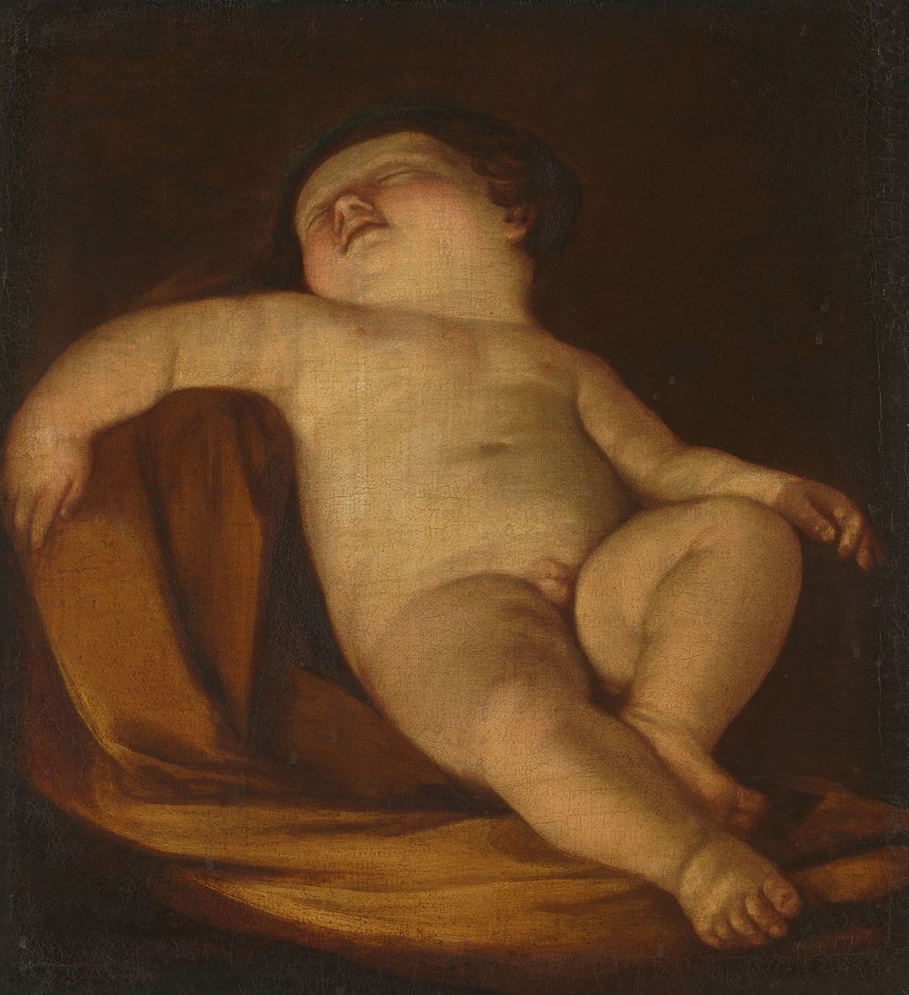 Sleeping Putto (1627 - 1700) by Guido Reni
