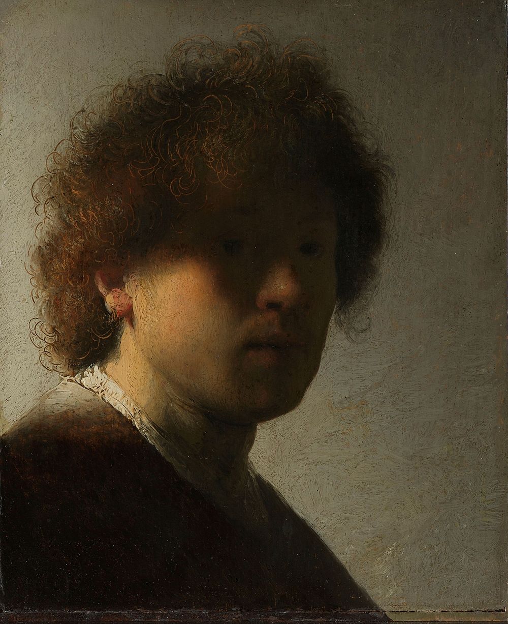 Self-portrait (c. 1628) by Rembrandt van Rijn