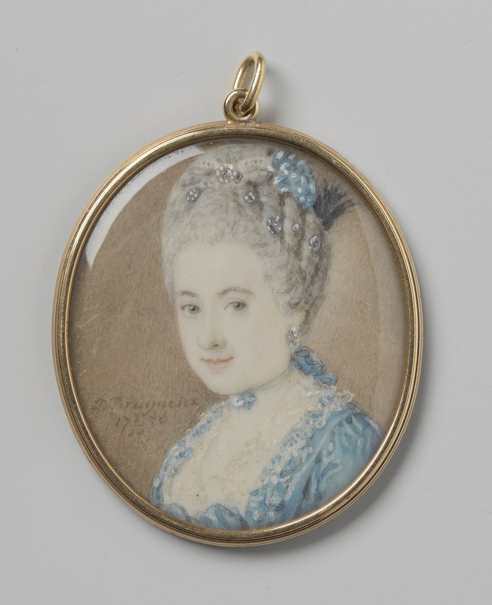 Portrait of a Woman (1776) by Daniël Bruyninx