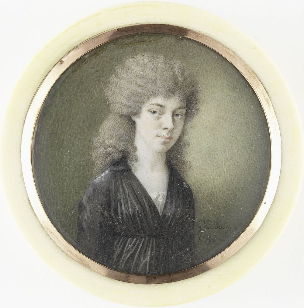 Portrait of a Woman (1798) by Gijsbertus Johannus van den Berg