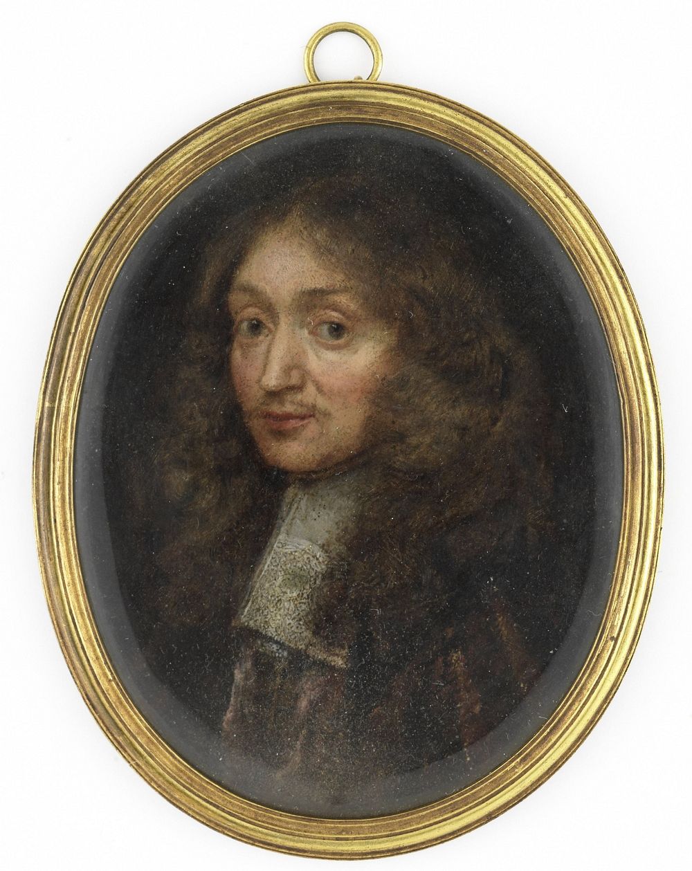 Portret van een man (1665 - 1670) by Caspar Netscher