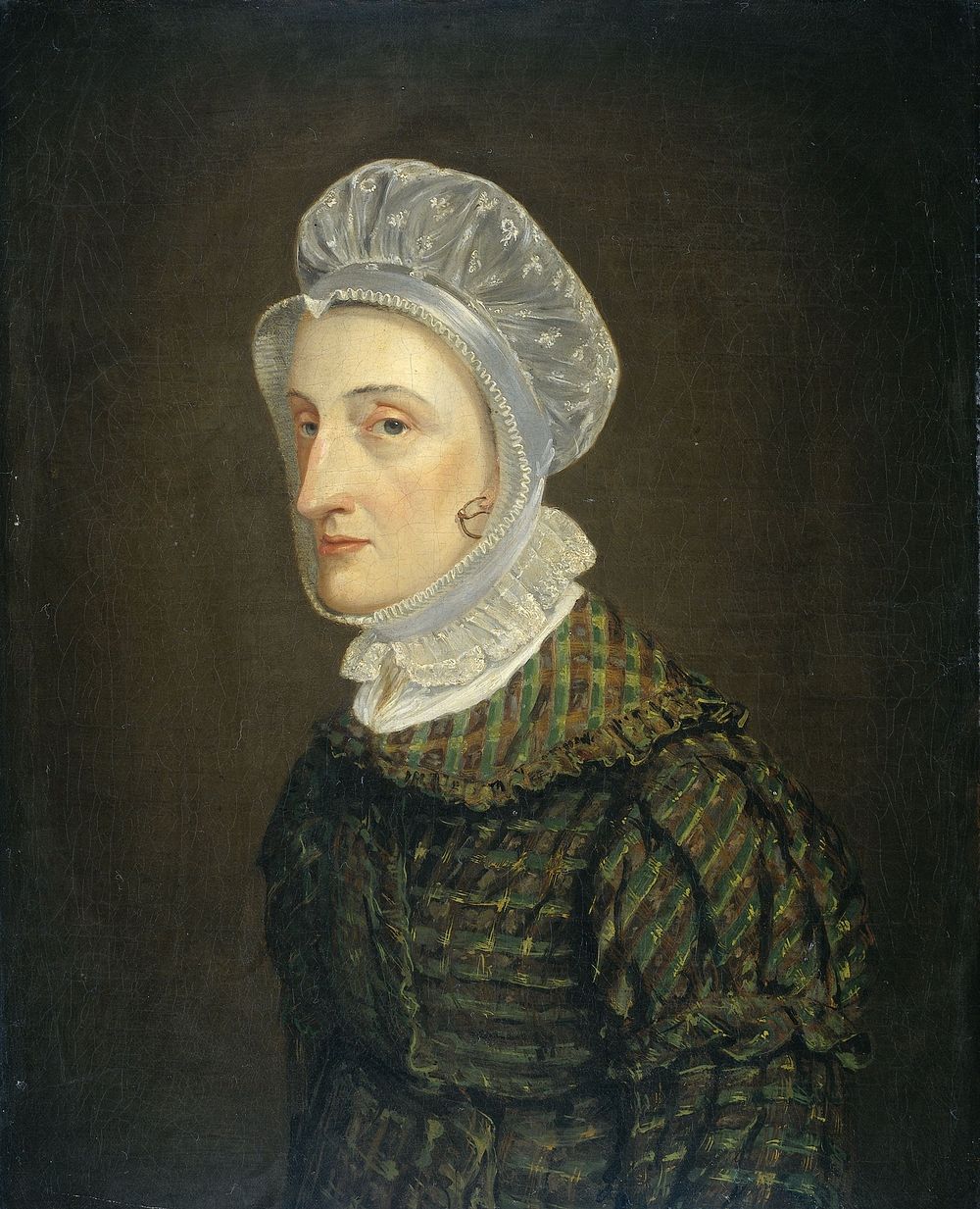 Portrait of Maria Petronella Mann, Wife of Heinrich Gottfried Theodor Crone (1810 - 1838) by Jan Philip Simon