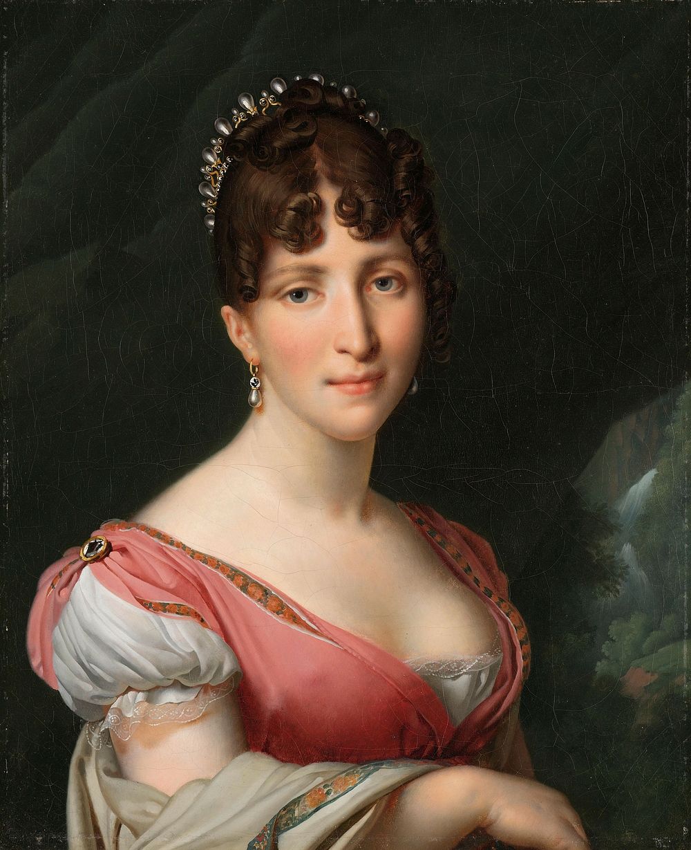  Portrait of Hortense de Beauharnais, Queen of Holland (c. 1805 - c. 1809) by Anne Louis Girodet Trioson