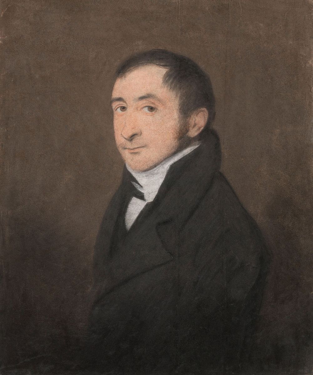 Portret van een man (c. 1820) by anonymous