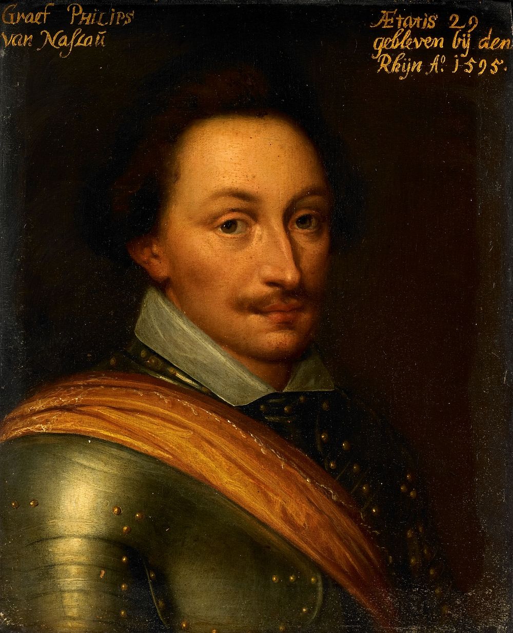 Portrait of Philips (1566-95), Count of Nassau (c. 1609 - c. 1633) by anonymous