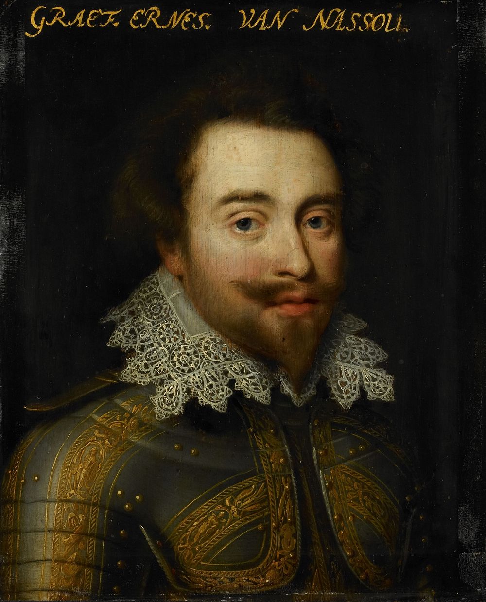 Portrait of Johan Ernst I (1582-1617), Count of Nassau-Siegen (c. 1609 - c. 1633) by Jan Antonisz van Ravesteyn