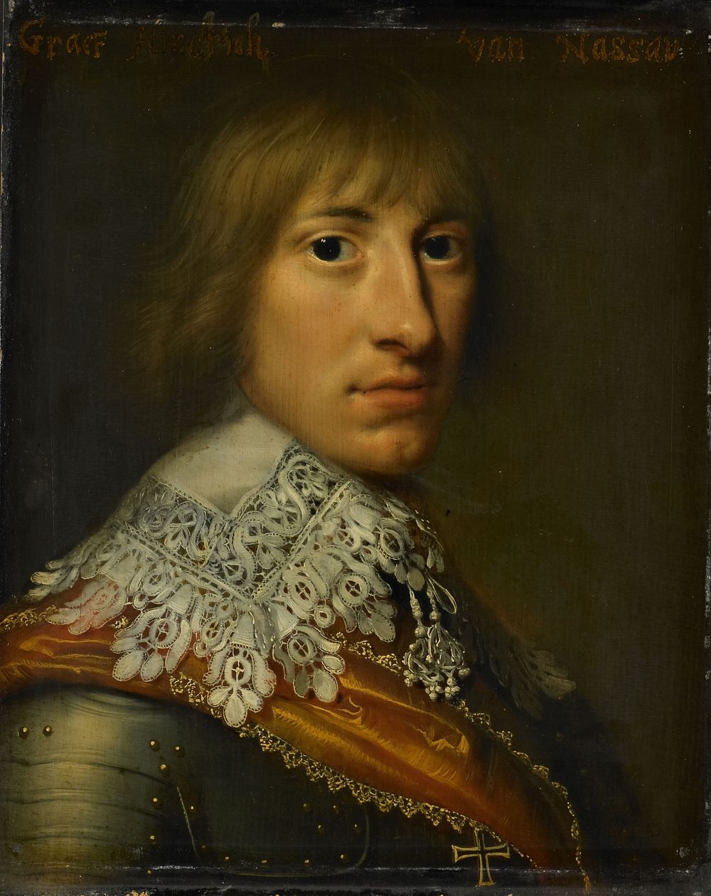 Portrait of Hendrik Casimir I (1612-40), Count of Nassau-Dietz (c. 1632) by Wybrand de Geest