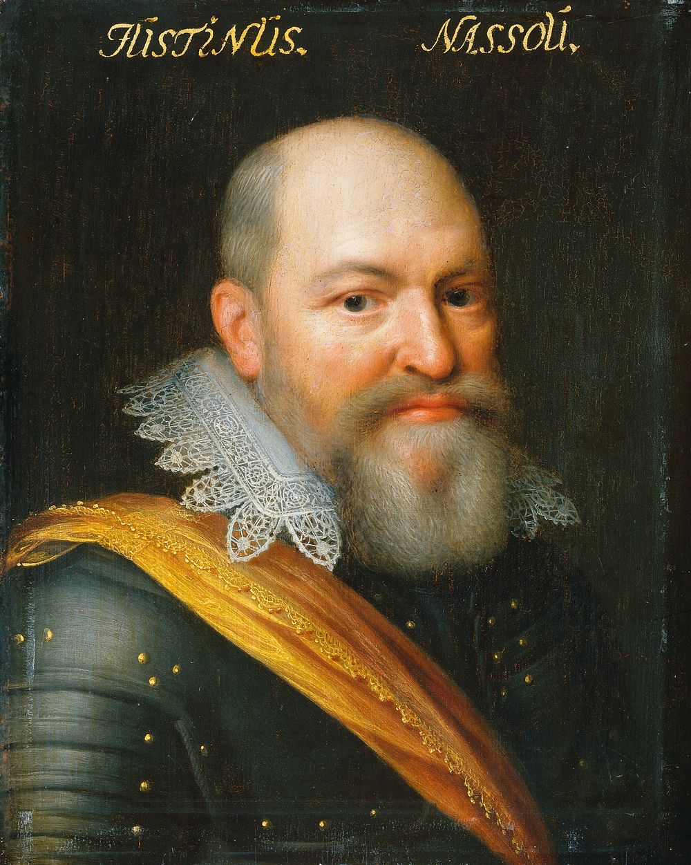 Portrait of Justinus of Nassau (1559-1631) (c. 1609 - c. 1633) by Jan Antonisz van Ravesteyn