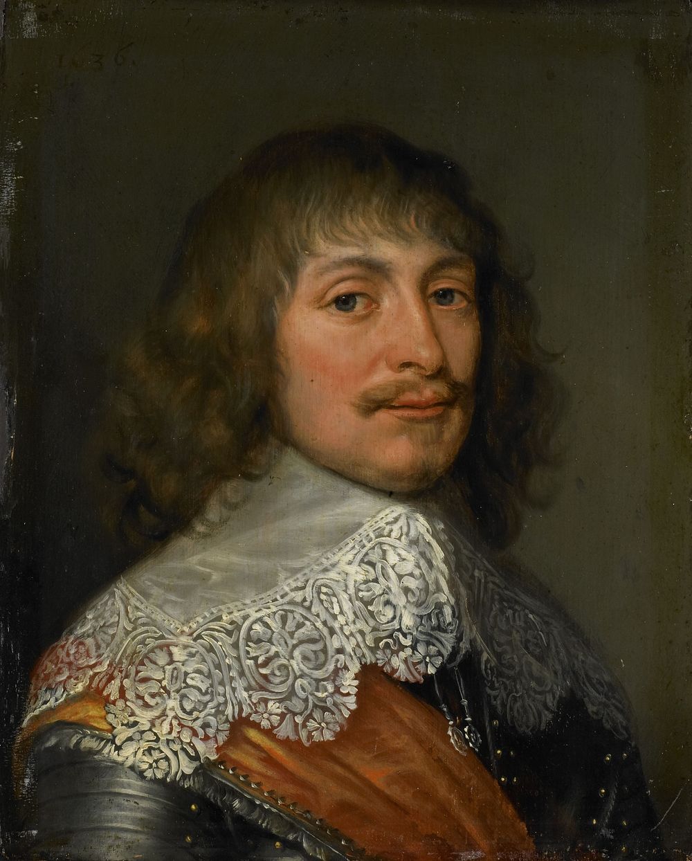 Portrait of George Frederick (1606-74), Prince of Nassau-Siegen (1636) by anonymous