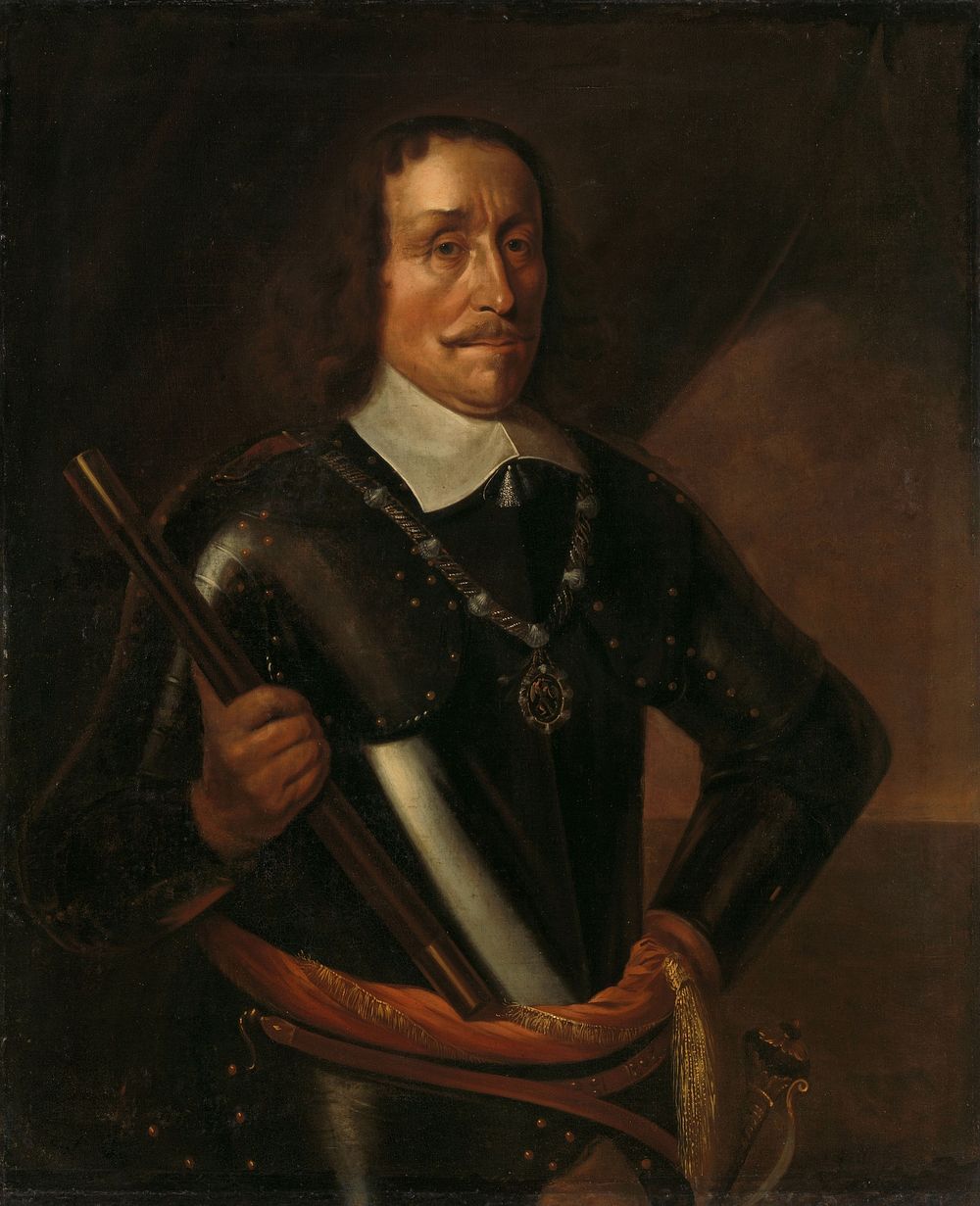 Witte Cornelisz de With (1599-1658), Vice-Admiral of Holland and West-Friesland (1657) by anonymous and Hendrick Martensz…