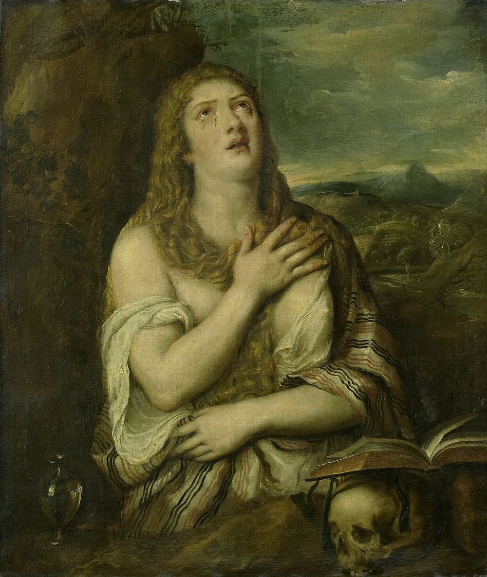 Penitent Mary Magdalene (1550 - 1750) by Titiaan