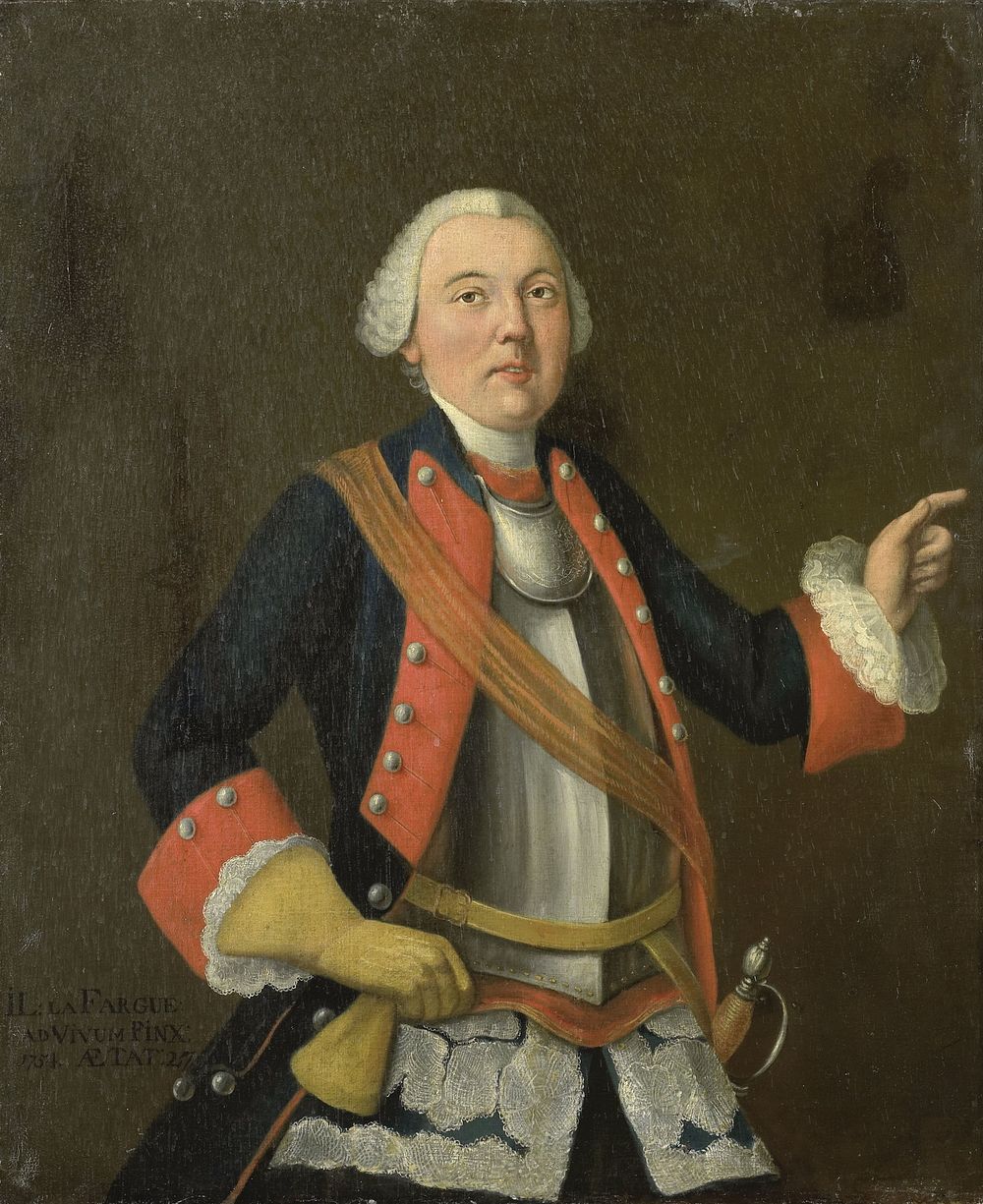 Jan Hendrik van Rijswijk (b 1717) (1754) by Isaac Lodewijk la Fargue van Nieuwland