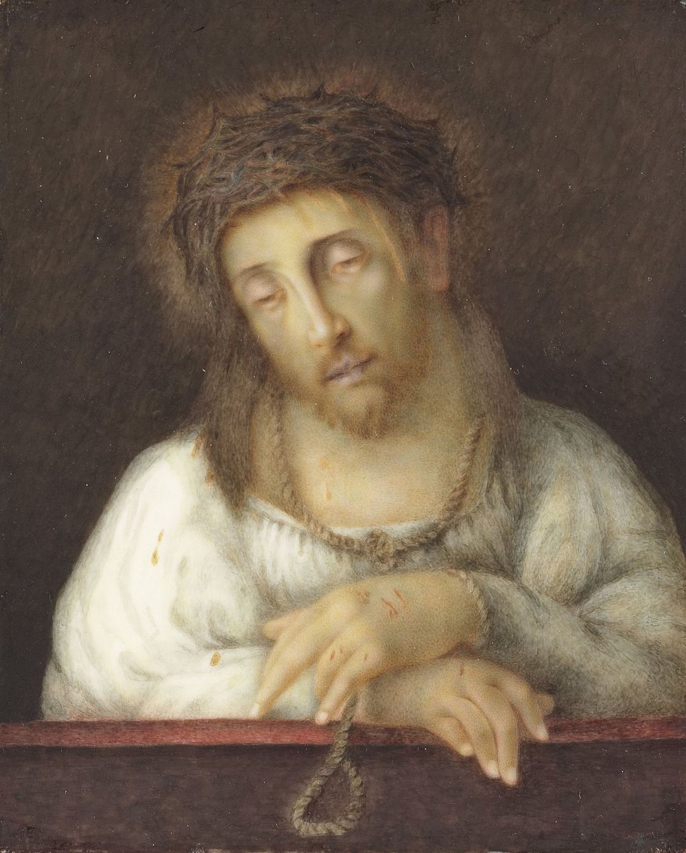 Christus als man van smarten (in or before 1807) by Ida Jacoba Reigersman, Correggio, Johannes Emilius Phaff and anonymous