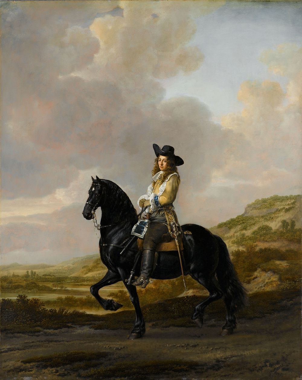 Pieter Schout on Horseback (1660) by Thomas de Keyser