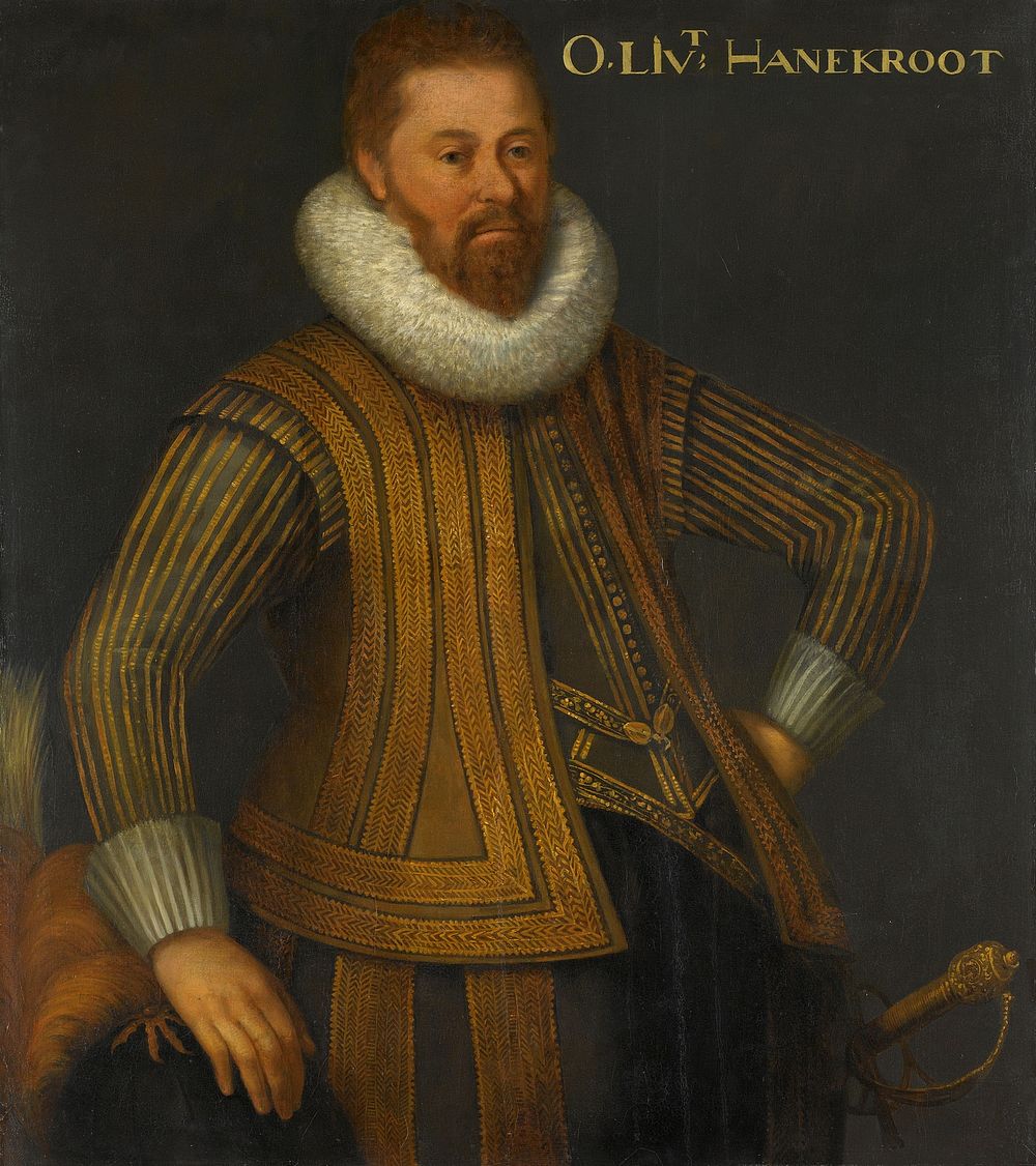 Portrait of Eberhardt Hanekrodt (?-1637) (c. 1610 - c. 1620) by anonymous