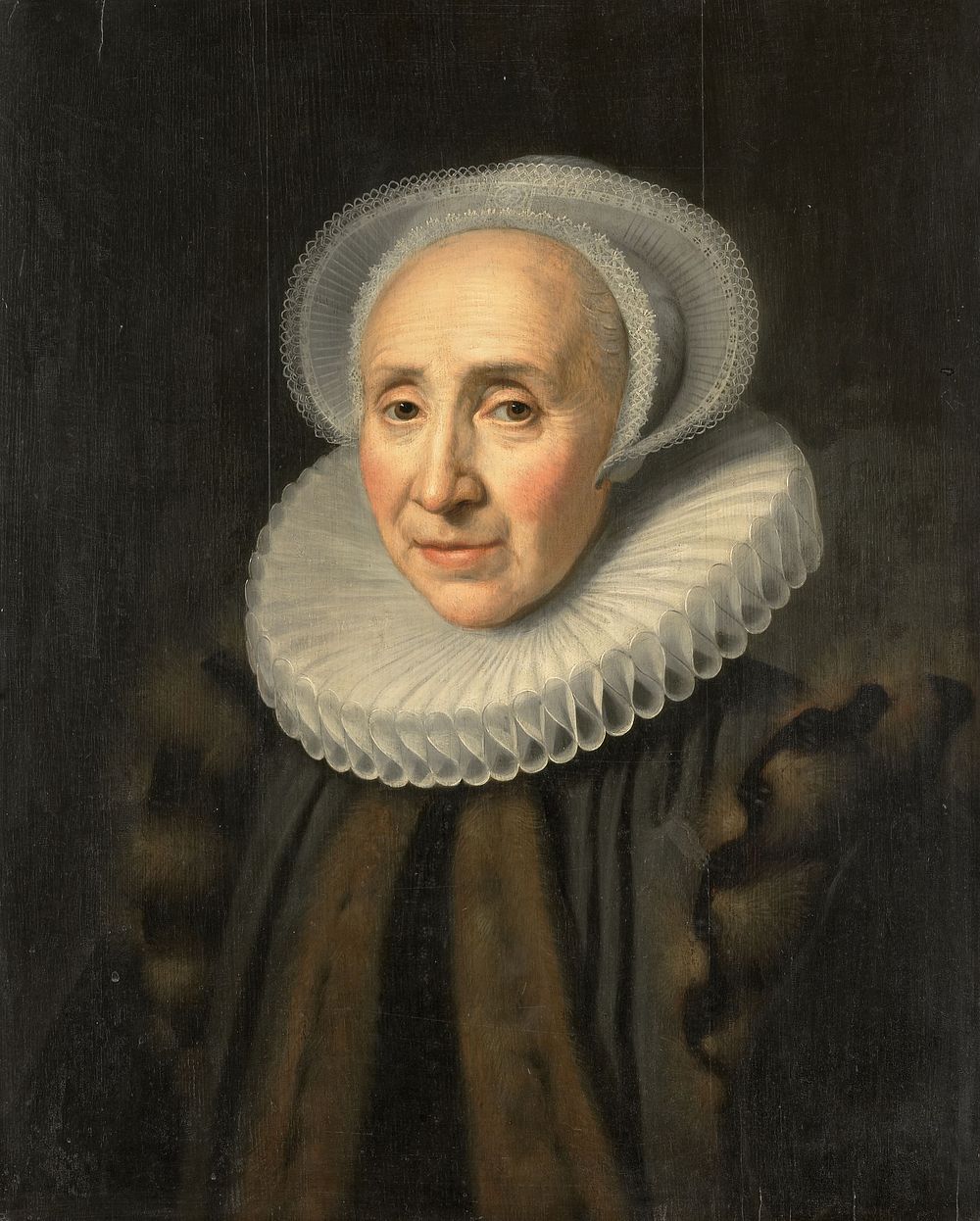 Portrait of Volckera Claesdr Knobbert (1554-1634) (1617) by Michiel Jansz van Mierevelt