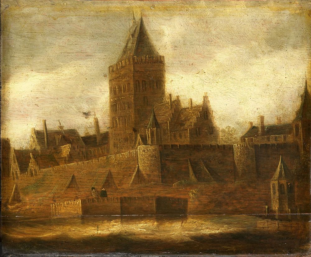 View of the Valkhof in Nijmegen (c. 1650) by Jan van Goyen