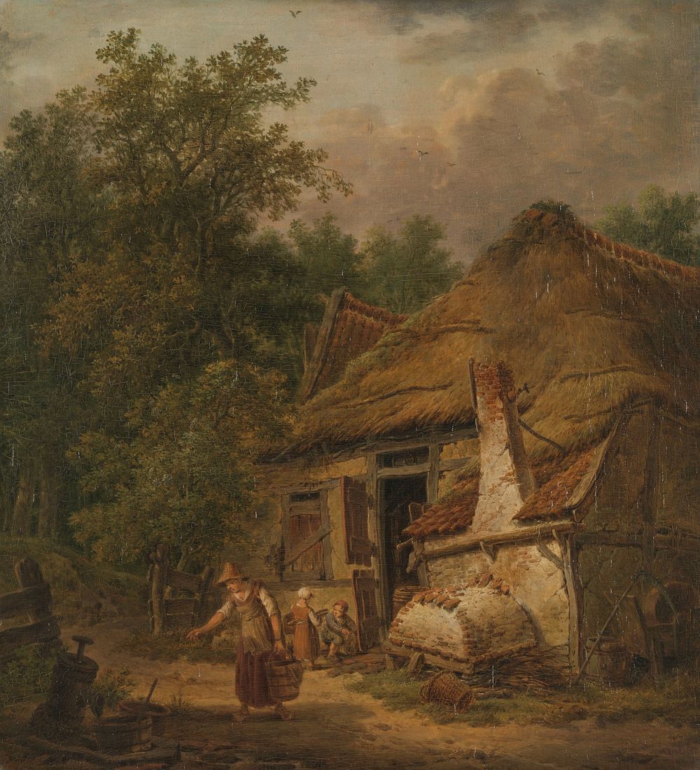 Farmhouse near Helvoirt (1814 - 1816) by Pieter Pietersz Barbiers
