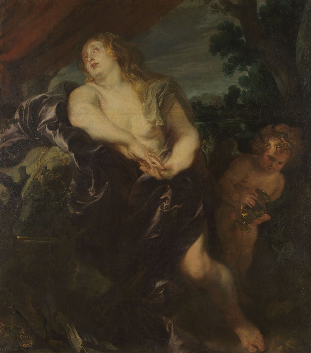 The Penitent Magdalen (c. 1620) by Anthony van Dyck